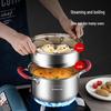 maxcook 304 Stainless Steel 2-Layer Steamer Pot