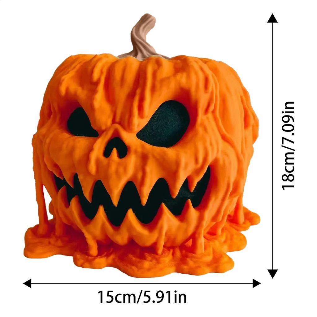 Halloween Candy Bowl Pumpkin Snack Container Funny Decorative Candy Bowl for Table Entryway Buffet Kitchen Wedding Halloween
