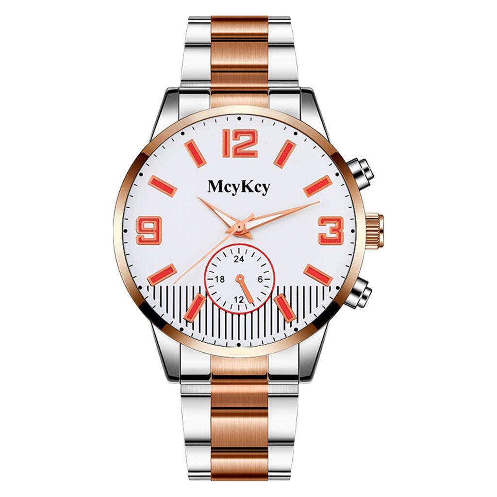 Watch Stainless Steel Wristband Men's Watch Quartz Watch Gift  Winner Watch