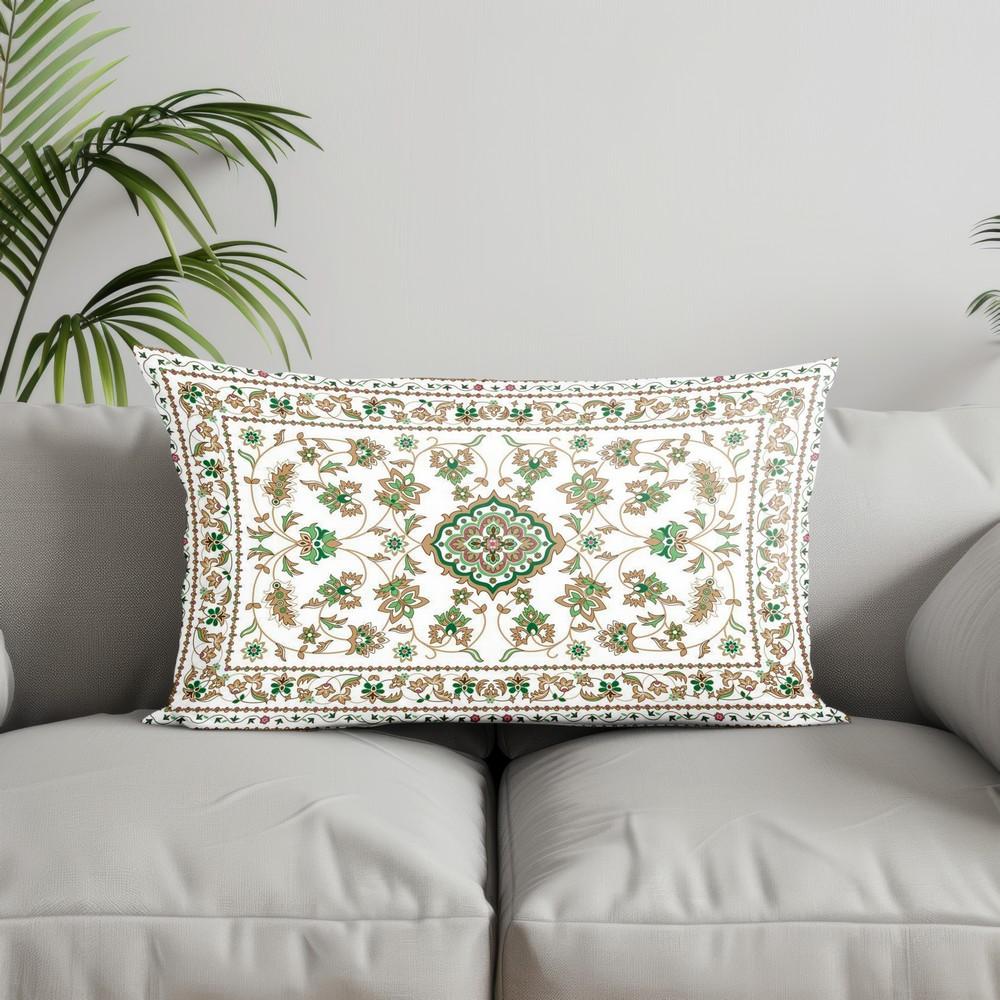 Home Decor Vibrant Geometric Pattern Pillows Suitable For Sofa Bedroom Car Pillow Cover Cushion Rectangular Back Cushion