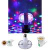 E27 6w Double-headed Led Ball Stage Rgb Light Bulb Perfect For Ktv And Disco Parties