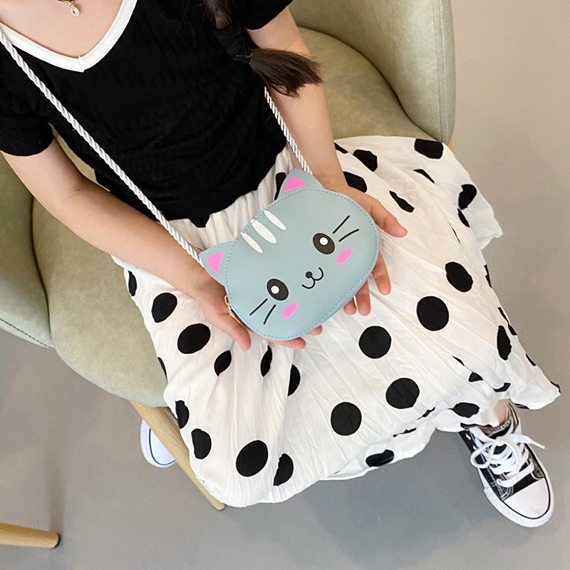 2020 Korean Small Animal Cartoon Crossbody Bag for Kids - Cute Mini Coin Purse for Girls