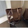 Versatile bag Women's tote bag Large capacity Four seasons shoulder bag Student class shoulder commuter bag