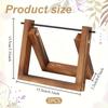 Wooden Yarn Ball Holder - Horizontal Spinning Rack for Crochet & Knitting. Perfect Gift for Crafters & DIY Enthusiasts.