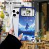 Phone Case: 2D Flat Design Suitable for iPhone 18 17 16 15 14 13 Pro Film Protective Case, Couple Style, Girl Under the Moon, Christmas and Halloween 