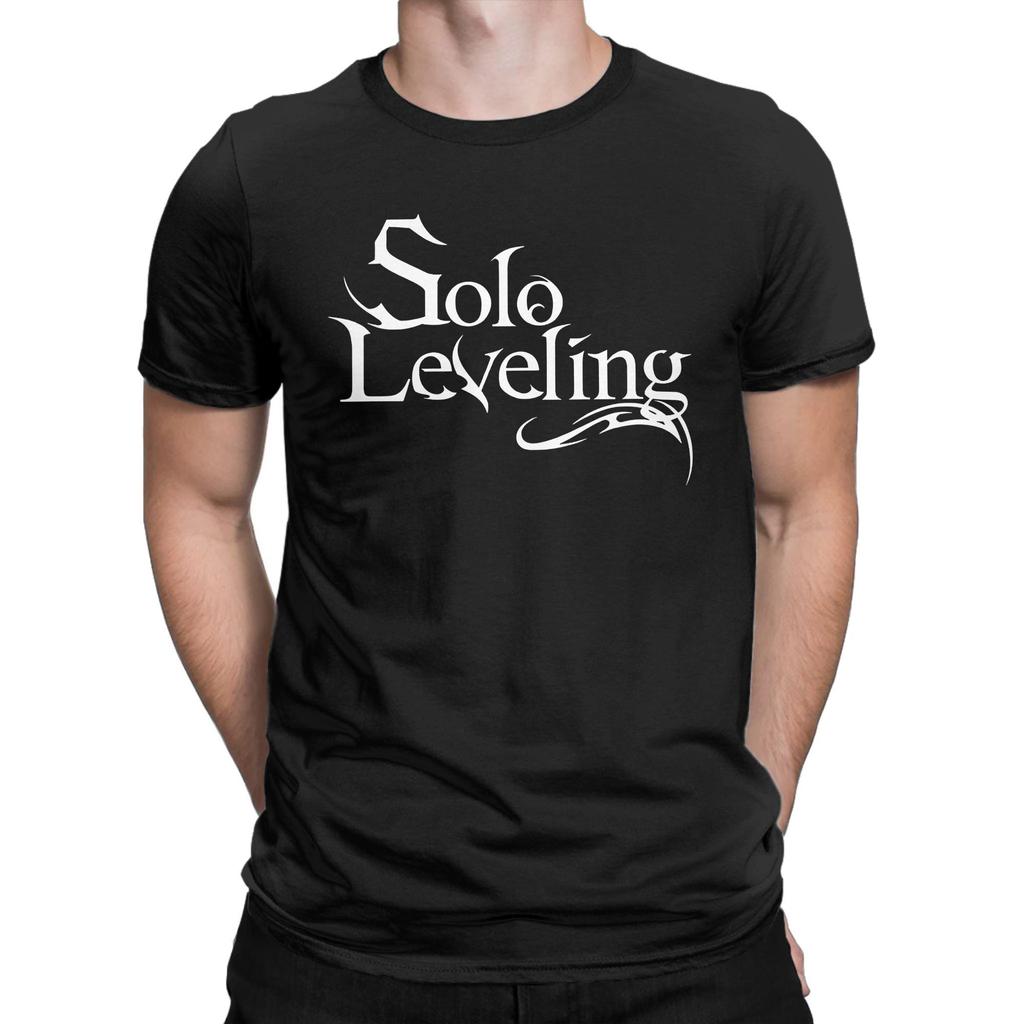 solos leveinged anime  Graphic Printed T Shirts Men Women  100% Cotton  Tee Shirt Clothing
