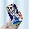 For Samsung A16 A15 A14 A13 S24 S23 Redmi 13C Note 13 12 11 Pro iPhone 16 15 Space Astronaut Design Soft Silicone Shockproof Case