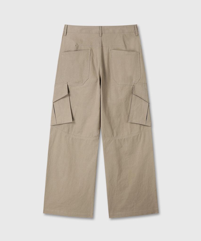 Daibeuinumeon W Vern Cargo Pants (Olive Beige)