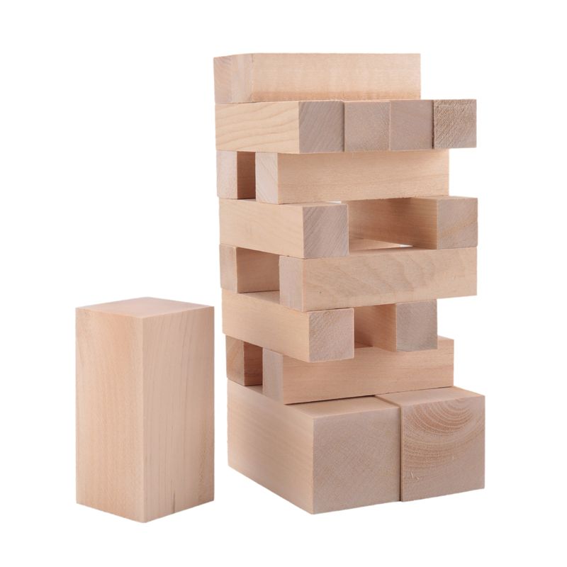 A20F-Basswood Carving Blocks Whittling Wood Carving Kit 19PCS Wooden Blocks For Crafts Bass Wood For Carving