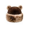 Ear Protection Winter Hat Thicken Fleece Hooded Beanie Fashion Fluffy Panama Hat  for Women