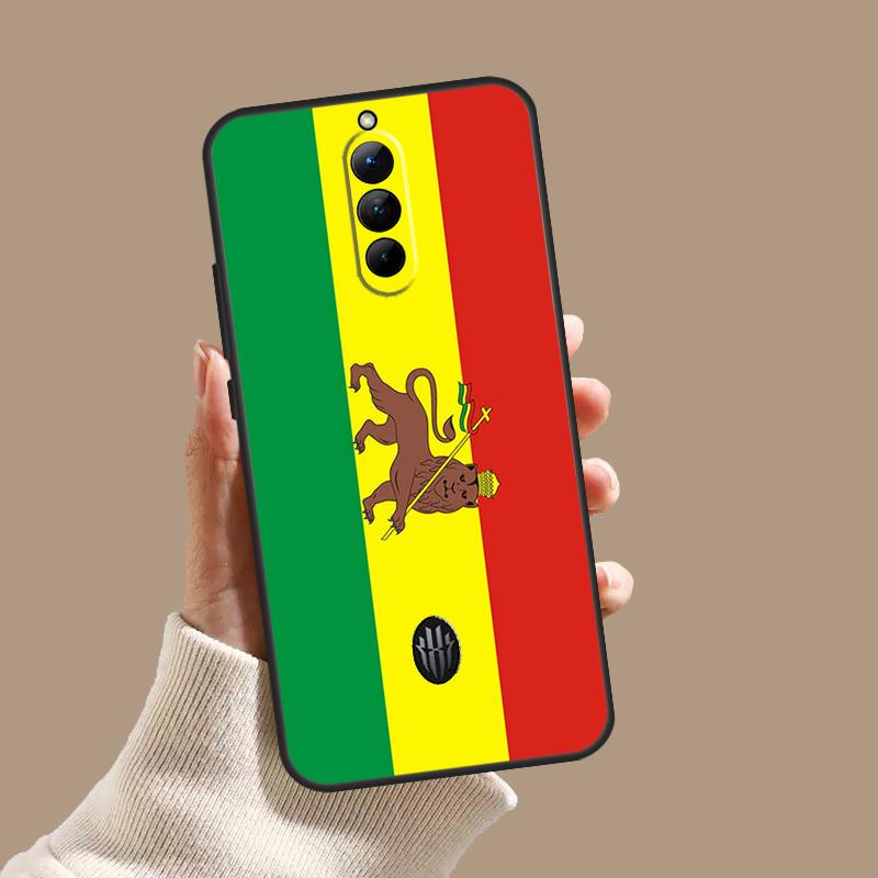 Äthiopien Flaggen Hülle Für ZTE Nubia Red Magic 10 10S 9S 8S 8 9 11 Pro Plus 6 7 6S 7S Pro 5G 6R 10 Air Cover