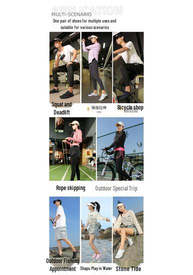 Scarpe leggere e traspiranti per Yoga e Stacchi da Terra per Attività Indoor/Outdoor