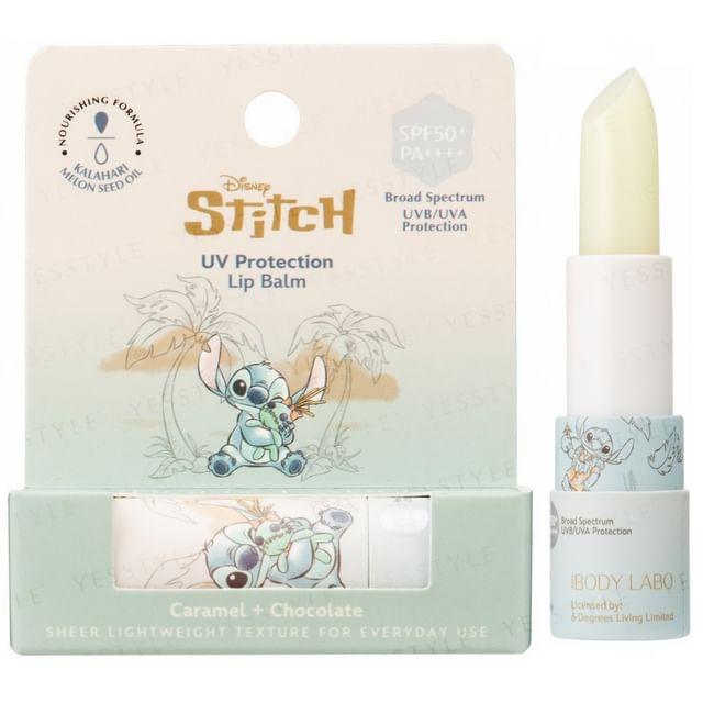 everyBody Labo - Бальзам для губ с защитой от УФ-лучей Disney Stitch SPF 50+ PA++++ X02 Secret Language - Limited Edition