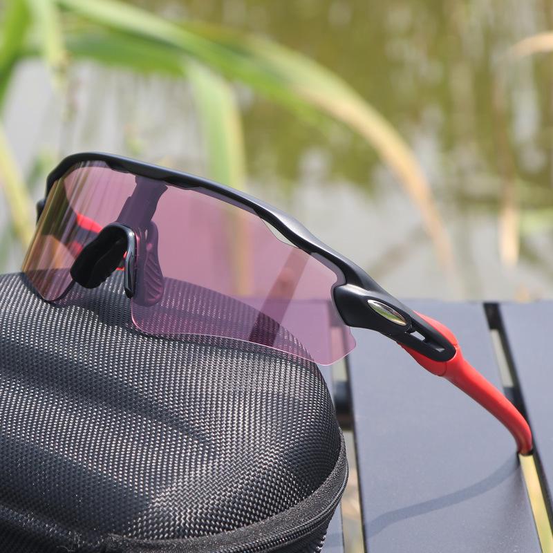 Cross-Border E-commerce TR90 Colorful Cycling Sunglasses for Outdoor Sports, Prescription-Compatible.
