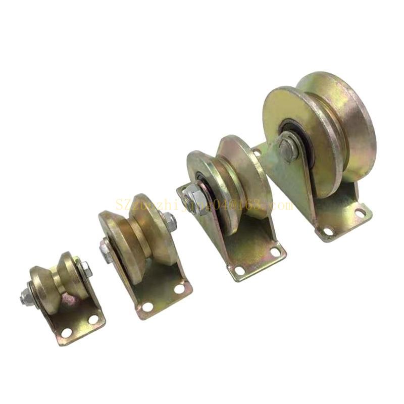 V Wheel Heavy Duty Rigid Caster For Inverted Track Sliding Gate 440 Lbs top sale