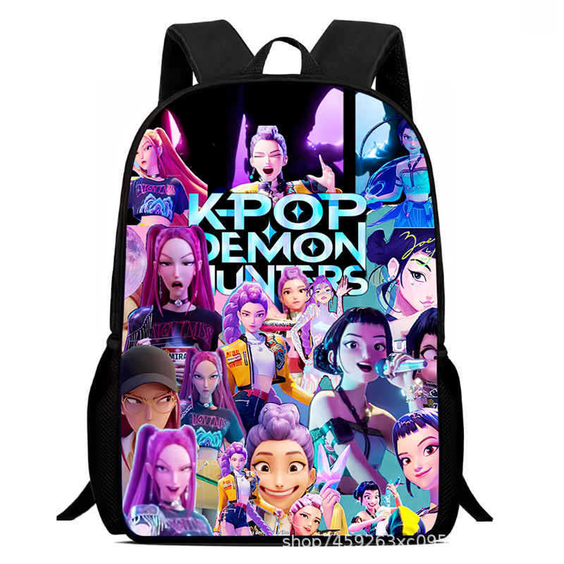Kpop Witch Hunter Group Schoolbag High Definition Printing Casual Light Backpack Primary School