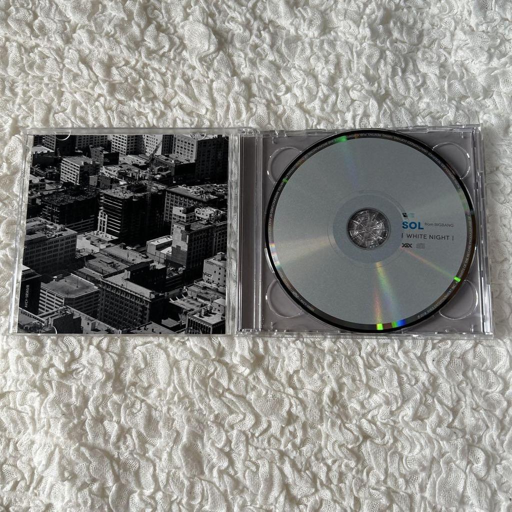 [USED] SOL(from BIGBANG)WHITE NIGHT CD+DVD First Press Limited Edition