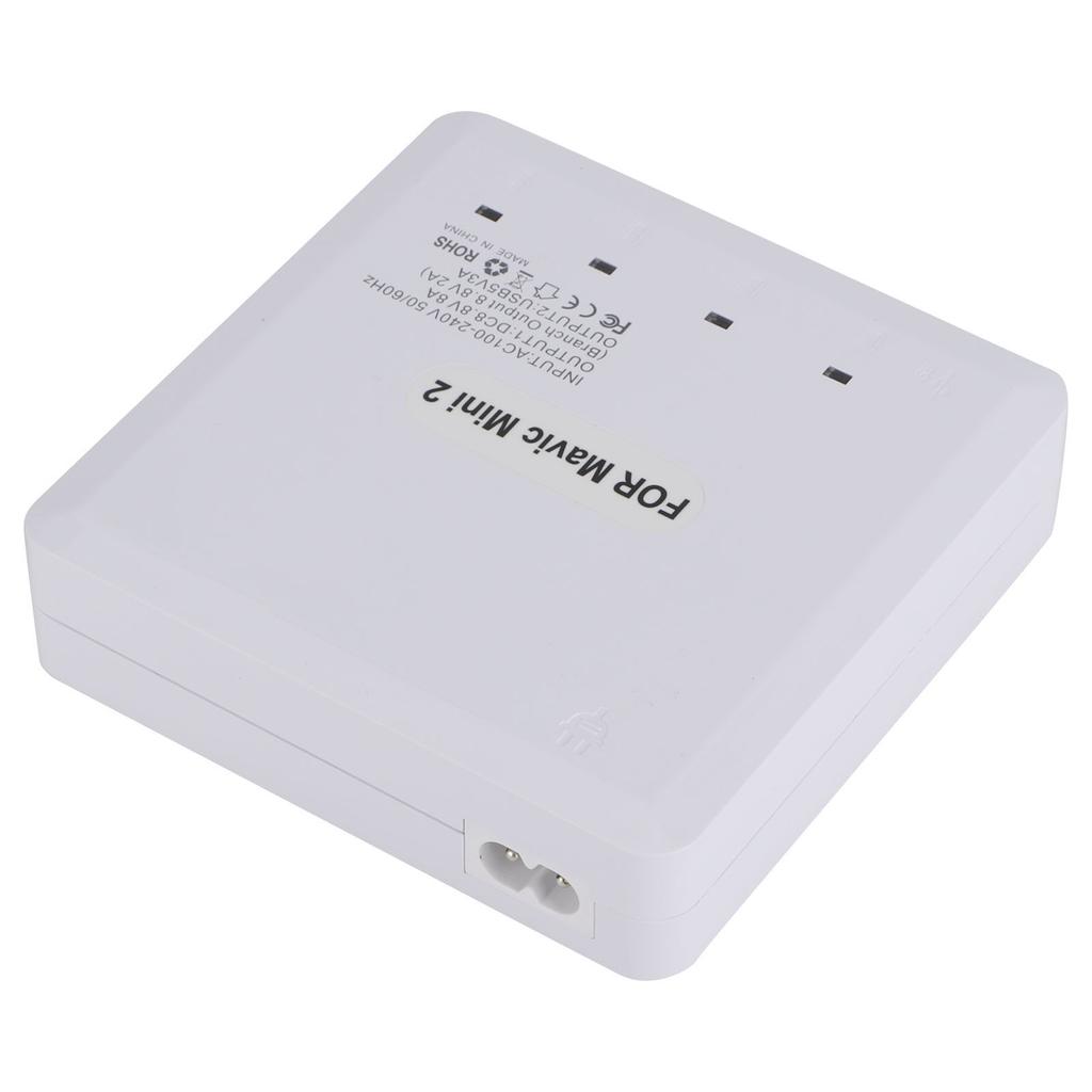 4‑In‑1 Drone Battery Charger USB Port Charging Adapter Device for DJI Mini 2 100‑240VAU Plug