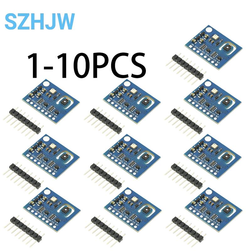 1-10PCS ENS160 AHT21 Air Quality Sensor Module eCO2 TVOC Temp Humidity I2C for Arduino Raspberry Pi