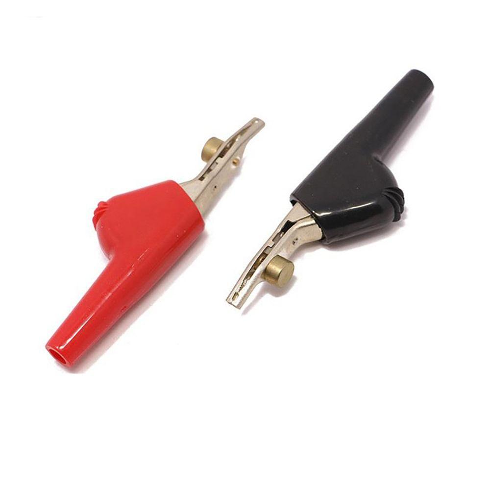 Electrical Projects Electric Fish Clip Alligator Clip Wire Crocodile Clip Testing Clamps Test Clips