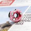 Sparkling Sprinkled Donut Charm Beads Fit Original Snake Bracelets Necklace DIY Surprise Women Jewelry Gifts Accessories