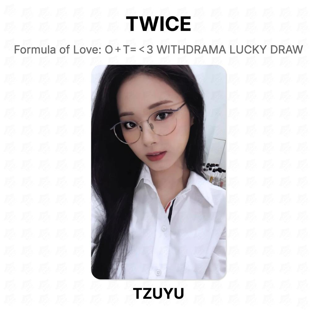 Twice Formula d'amore: O+T=<3 ESTRAZIONE FORTUNATA UFFICIALE Fotocarta