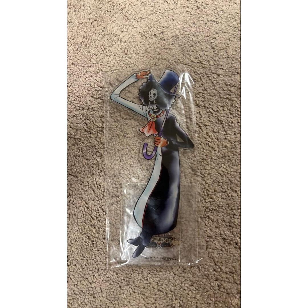 Used [Not for sale] ONE PIECE Mugiwara Store Big Acrylic Stand Brook