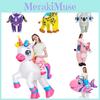 Koala Unicorn Giraffe Pig Tropical Fish Cosplay Inflatable Suit Halloween Easter