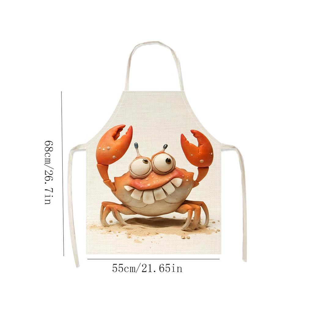 1pc Large Solid Color Background Romantic Heart Pattern Apron, Home Decoration Kitchen Wear, Sleeveless Durable Washable Unisex Cooking Apron,