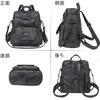 PU Perfect for A4 [BOTATA] Women's Backpack, Leather, Small, Waterproof, Commuting, Cute, Stylish, Size, Anti-Theft (NSSJB01-Blue)