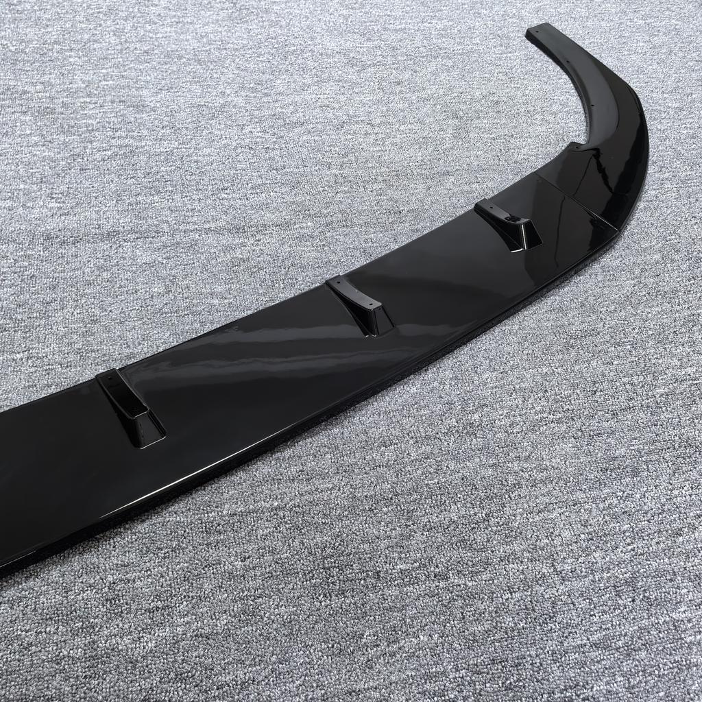 Para Volkswagen Golf 8 MK8 GTD GTE R-Line GTI Clubsport 2020-2024 Labio Spoiler Divisor Protector de Parachoques Delantero Estilo Maxton