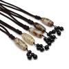 New Style Tianzhu Necklace Natural Stone Pendant Necklace Unisex For Christmas Halloween Gifts