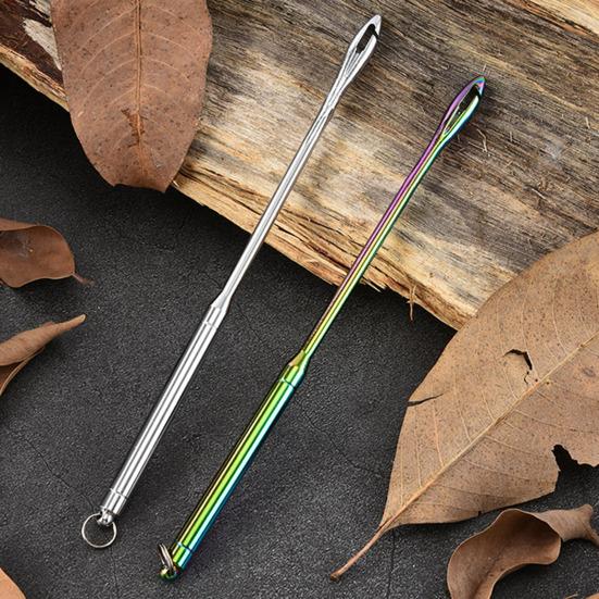 Stainless Steel Fish Hook Remover Rustproof Fishing Hook Unhooker Portable Dehooking Tool for Saltwater Freshwater Fishing