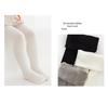 Warm Cotton Fleece-Lined Infant Bodysuit & Tights for Girls - Medium Thick Outerwear for Autumn/Winter