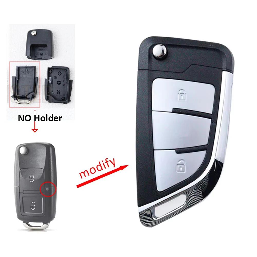 YCGG5 Car Key Housing Fob Case Shell for Volkswagen/VW /Jetta/Polo/Scirocco/Tiguan/Touran/Skoda/Seat/Beetle/Caddy/Passat/Golf/Sagitar