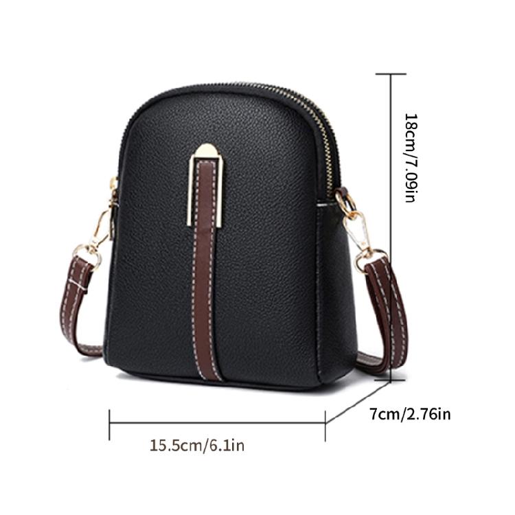 Chic Girls' Purse Crossbody Bag Shoulder Bags Multiple Pockets for Organization