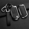 Interior Mouldings New Zinc Alloy Leather Car Flip Key Case Cover for Mazda 2 3 5 6 CX7 CX9 RX8 MX5 MPV Demio Holder Protector K