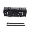 31BC Motorcycle Tool Gothic Punk PU Leather Construction Spacious Compartments Quick Install Straps Bag