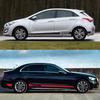 2Pcs Car Stickers For Hyundai Tucson I40 I30 I10 I20 IX35 IX20 Solaris Genesi GDi AutoAccessories Decals