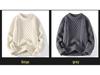 Men's Solid Color Cable Knit Sweater - Casual Mature Style, Round Neck Pullover, Autumn/Winter Collection