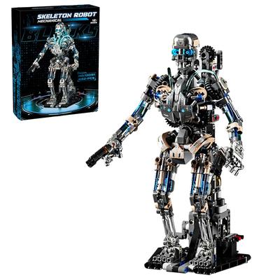 692PCS Skeleton Robot Building Blocks Stem Learning Model Bricks Desktop Decoration Toys For Kids Holiday Gifts