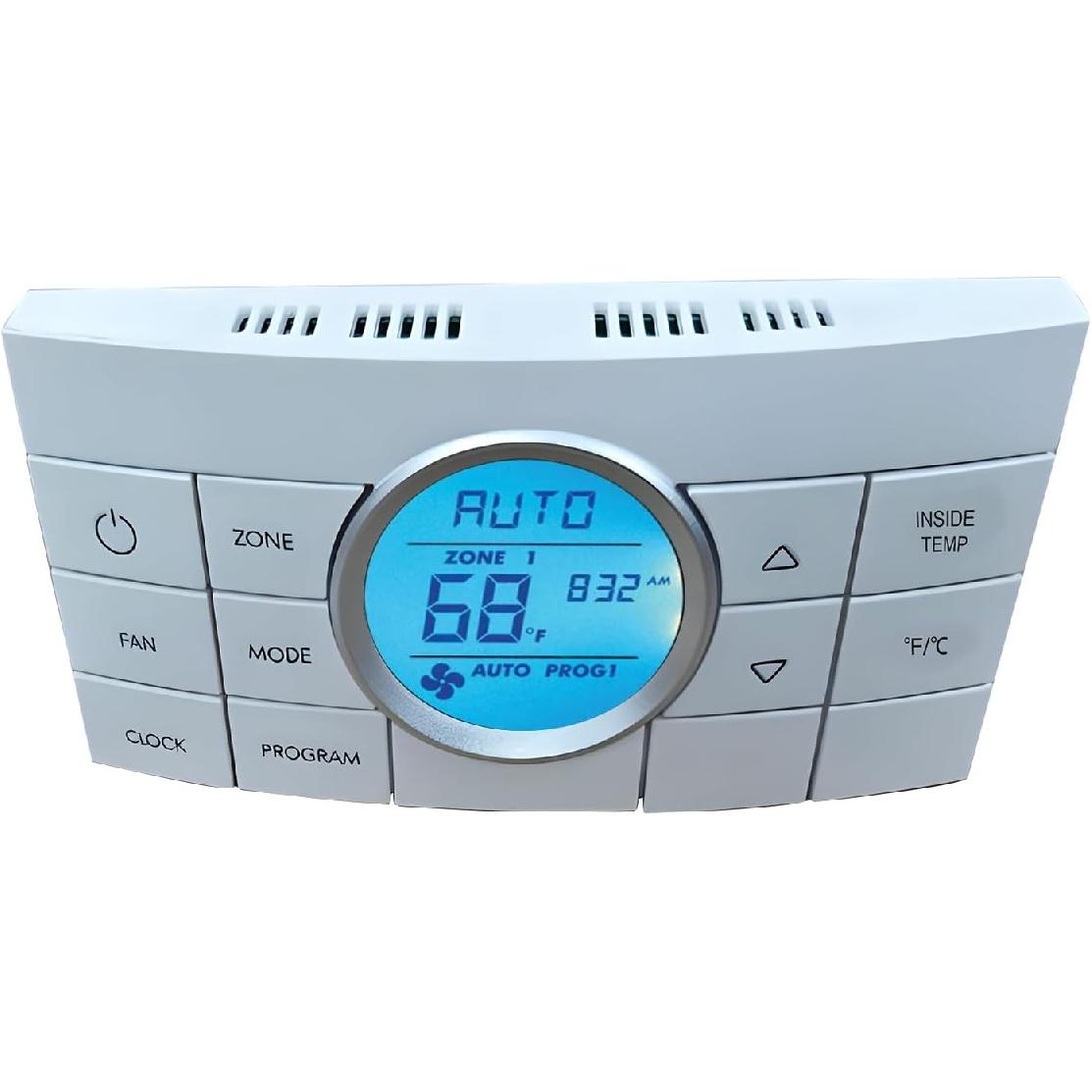 

3314082.011 RV Thermostat, Multi-Zone Comfort Control Center 2 Thermostat 10-Button Compatible with Dom-etic Air Conditoner Series белый