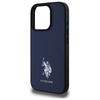 Us Polo Ushcp15Xpgev Iphone 15 Pro Max   6,7 Granatowy/Navy Leather Embroidered Dh Color