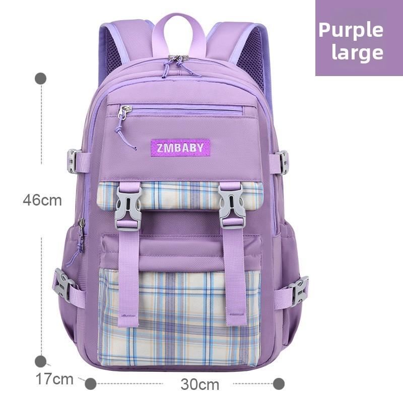 Sesame Baby Kids School Backpack With Breathable Nylon For Elementary Students