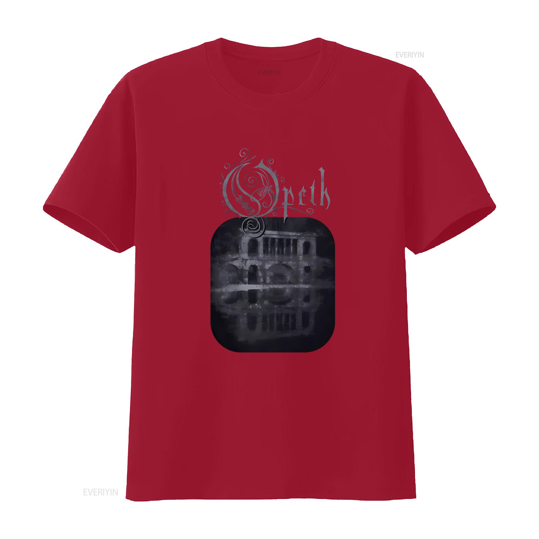 Opeth Morningrise Mens T Shirt Äôs M Black Metal Design Premium Cotton Swedish Band Tribute vintage Washed Comfortable Casual S