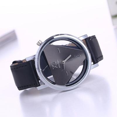 Reloj de Cuarzo Hueco Doble Cara Personalizado Y Moderno