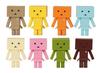Kotobukiya Danbo Nano FLAVORS Approximately 30mm PVC Trading Mini Figure Yotsuba&! Pre-painted