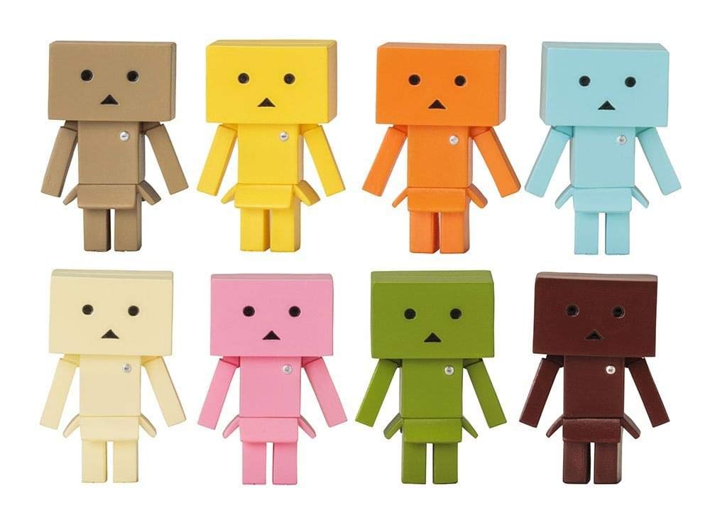 Kotobukiya Danbo Nano FLAVORS Approximately 30mm PVC Trading Mini Figure Yotsuba&! Pre-painted