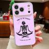 Strange Skull Pattern Magnetic Phone Case For iPhone 17 ProMax 16 15 14 13 Pro Max For Magsafe Wireless Charge Shockproof Cover