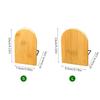 Nature Bamboo Desktop Organizer Bookends Book Ends Stand Holder Shelf Bookrack for use